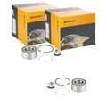 2X CONTINENTAL CTAM RADLAGER-SATZ VORNE HINTEN passend für MERCEDES CITAN RENAUL