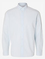 SELECTED HOMME - Hemd 'RICK' - men - Hellblau - Slim fit - Button down - GR. L