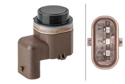 HELLA 6PX 358 141-821 Sensor, Einparkhilfe für BMW MINI