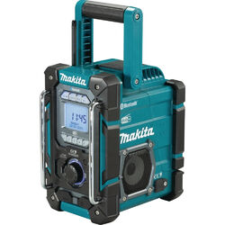 Makita DMR301 Akku-Baustellenradio mit Ladefunktion - Blau, 12V max.-18V
