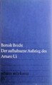 Der aufhaltsame Aufstieg des Arturo Ui