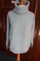 FAME Damen Pullover Kaschmir blau mint Gr. S neu
