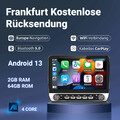 Android 13 Autoradio Für VW Multivan T5 08-2015 Carplay GPS Navi WIFI BT SWC 64G