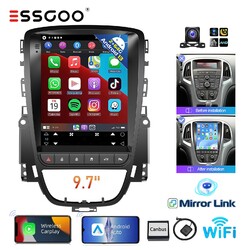 2+64G Android 13 Carplay Autoradio GPS Navi + Kamera Für Opel Astra J 2009-2014