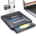 Für Laptop PC Windows 11 Laufwerk Brenner Player USB 3.0 Type C Externes CD/DVD
