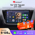 Carplay 6+128GB Autoradio Android 13 Für VW Tiguan 2016-2020 GPS NAVI WIF DAB BT