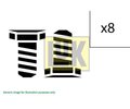 Schraubensatz, Schwungrad LUK 411026610 für Renault Kadjar