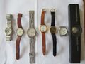 Vintage Armbanduhren Herren u. Damen Konvolut 12 ST Skagen, Now, Junghans, Kohrs