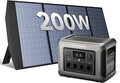 ALLPOWERS Solar Generator 1600W Tragbare Powerstation mit Solarpanel 200W