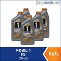 Mobil 1 FS 0W-40 5x1 Liter = 5 Liter