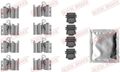Quick Brake 109-0015 Zubehörsatz, Scheibenbremsbelag für AUDI CITROËN