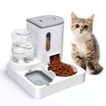 2in1 Futterspender Set Futterautomat für Katzen und Hunde Automatischer Napf