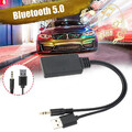 Empfängeradapter USB 3,5 mm Klinke Stereo Audio für Auto AUX Bluetooth 5.0