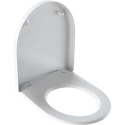 Geberit WC-Sitz iCon Scharniere Messing verchromt, mit Absenkautomatik 574130000