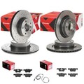 brembo SPORT BREMSENSET VORNE + HINTEN passend für BMW 3er F30 F31 4er F32