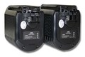 2x Akku für Bosch BAT020 BAT021 BAT019 2 607 335 216 2 607 335 223 3Ah 24V