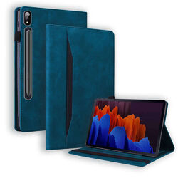 Hülle Für Samsung Galaxy Tab A8 A7 S9 S8 S7+ FE S6 Lite Leder Schutz Tasche Case