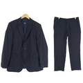 Strellson Anzug Schurwolle Blau Sf0 Größe Eu 52 UK/US 42