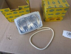 HELLA Double Beam H3 Arbeitsscheinwerfer Zusatzscheinwerfer Einsatz NEU orig. 2x