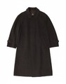BUGATTI Herren Mantel UK 36 Small Navy Blau Wolle RA01
