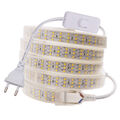 230V 2835 LED Streifen Stripe Lichtleiste Schlauch Wasserdicht Lichtband Dimmbar