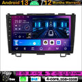 9"Android 13 Autoradio Carplay GPS SAT Navi DAB DVR For Honda CR-V CRV 2006-2012