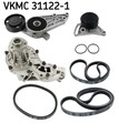 Wasserpumpe + Keilrippenriemensatz SKF VKMC 31122-1 für A6 PASSAT A4 AUDI VW B5