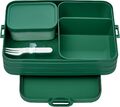 Mepal | Take A Break Lunchbox Large | mit Fächern | ideal für Mealprep | 1500 ml