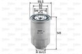 VALEO Kraftstofffilter 587709 Anschraubfilter mit Filterheizung für MAZDA NISSAN