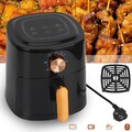 5.5L Heißluftfritteuse Ohne Öl Heissluft Friteuse Heissluft Backofen für Backen