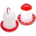 Hühnerfutterautomat, Tränke Set, Geflügel, Futterspender, Huhner, 3kg