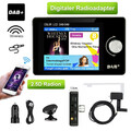 2.8" Auto DAB DAB+ Autoradio Adapter Bluetooth Wireless FM Transmitter EmpfäNger