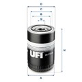 ORIGINAL® Ufi Ölfilter für Porsche 911 Cabriolet 911 911 Targa 911 Speedster