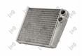 ABAKUS WÄRMETAUSCHER HEIZUNGSKÜHLER passend für AUDI A3 Q3 TT SEAT ALHAMBRA