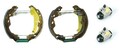 BREMBO Bremsbackensatz K 61 083 für CITROËN PEUGEOT TOYOTA