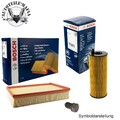 BOSCH Filterset Ölfilter Ölablassschraube Luftfilter für SEAT SKODA VW