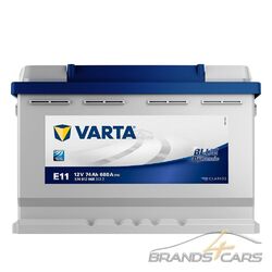 VARTA BLUE DYNAMIC 74-AH 12V AUTOBATTERIE STARTERBATTERIE BATTERIE 31530545SOFORT EINSATZBEREIT-PREIS ENTHÄLT 7,50 € BATTERIEPFAND
