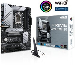 ASUS Prime Z690-P WIFI D4 Intel Sockel 1700 Mainboard Intel Z690 USB3.2 M.2 DDR4