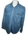 Mr Lee Riders Usa  Western Shirt Gr. L Herren cowboy Denim Jeans  Hemd