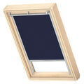 VELUX Original-Verdunkelungsrollo für VELUX Dachfenster, Silberne Seitenschienen