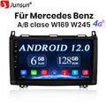 9" Autoradio Für Mercedes-Benz A/B Klasse Vito Viano Sprinter DAB+ GPS Navi 128G