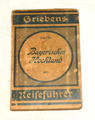 F32 Griebens Reiseführer Bd 66 Bayerisches Hochland 32. Aufl 1923
