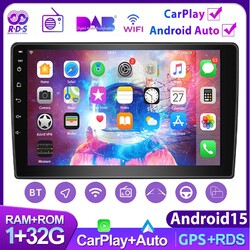 DAB+ Android15 Carplay GPS Navi WIFI BT Autoradio Für Fiat Ducato Citroen Jumper