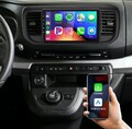 2+32GB Android 13 Carplay Autoradio GPS Navi BT Für Citroen Jumpy Peugeot Expert