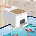 Automatischer Fischfutterautomat für Futterteiche für den Urlaub im