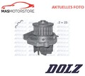 MOTOR KÜHLWASSERPUMPE WASSERPUMPE DOLZ S320 P FÜR FORD KA 1.2 1.2L 51KW