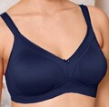 SCHICKER bügelloser MARKEN-BH marine-blau GR.80 oder 85 CUP C NEU