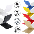Klettband selbstklebend extra stark, Hakenband, Flauschband oder Set