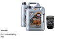 FEBI BILSTEIN Ölfilter 10L Liqui Moly Top Tec 4200 5W-30 für Jeep Cherokee KJ