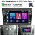 Für Opel Corsa C/D Zafira B Astra G H Android Apple Carplay Autoradio NAVI GPS